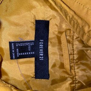 Yellow coat